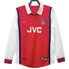 Fotbalové Dresy Arsenal FC 1998-99 Retro Domácí Dlouhý Rukáv
