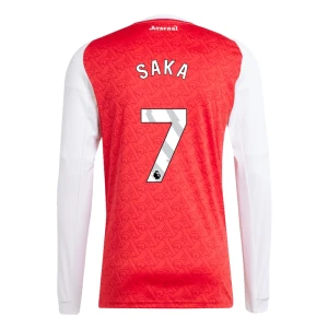 Fotbalové Dresy Arsenal FC Bukayo Saka #7 Domácí 2025/26 Dlouhý Rukáv