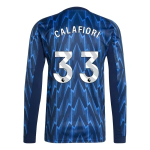 Fotbalové Dresy Arsenal FC Calafiori #33 Venkovní 2025/26 Dlouhý Rukáv