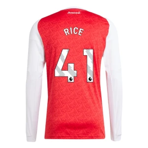 Fotbalové Dresy Arsenal FC Declan Rice #41 Domácí 2025/26 Dlouhý Rukáv
