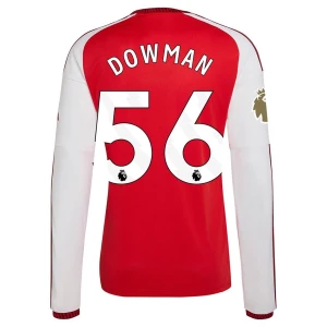 Fotbalové Dresy Arsenal FC Dowman #56 Domácí 2026-27 Dlouhý Rukáv