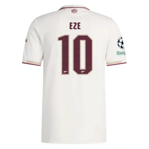 Fotbalové Dresy Arsenal FC Eze #10 Třetí Champions League 2025/26