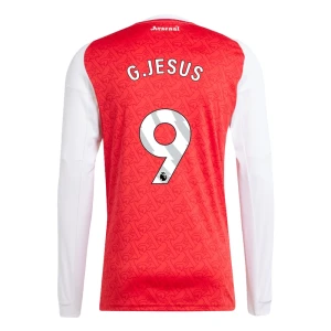 Fotbalové Dresy Arsenal FC Gabriel Jesus #9 Domácí 2025/26 Dlouhý Rukáv