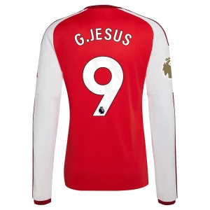 Fotbalové Dresy Arsenal FC Gabriel Jesus #9 Domácí 2026-27 Dlouhý Rukáv