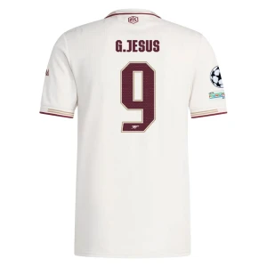 Fotbalové Dresy Arsenal FC Gabriel Jesus #9 Třetí Champions League 2025/26