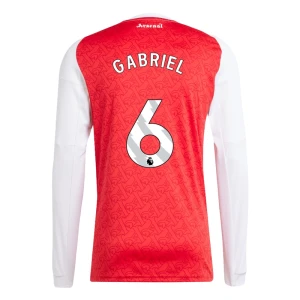Fotbalové Dresy Arsenal FC Gabriel Magalhães #6 Domácí 2025/26 Dlouhý Rukáv
