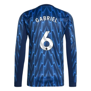 Fotbalové Dresy Arsenal FC Gabriel Magalhães #6 Venkovní 2025/26 Dlouhý Rukáv