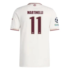 Fotbalové Dresy Arsenal FC Gabriel Martinelli #11 Třetí Champions League 2025/26