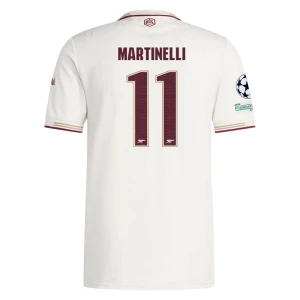 Fotbalové Dresy Arsenal FC Gabriel Martinelli #11 Třetí Champions League 2025/26