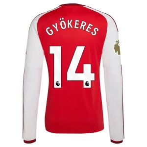Fotbalové Dresy Arsenal FC Gyokeres #14 Domácí 2026-27 Dlouhý Rukáv