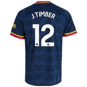 Fotbalové Dresy Arsenal FC J. Timber #12 Venkovní 2026-27
