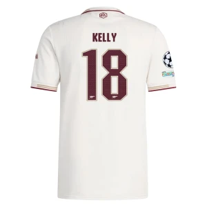 Fotbalové Dresy Arsenal FC Kelly #18 Třetí Champions League 2025/26