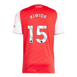 Fotbalové Dresy Arsenal FC Kiwior #15 Domácí 2025/26
