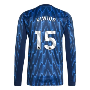 Fotbalové Dresy Arsenal FC Kiwior #15 Venkovní 2025/26 Dlouhý Rukáv