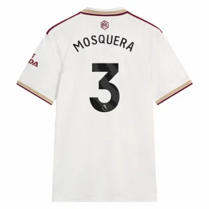 Fotbalové Dresy Arsenal FC Mosquera #3 Třetí 2025/26