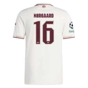 Fotbalové Dresy Arsenal FC Norgaard #16 Třetí Champions League 2025/26