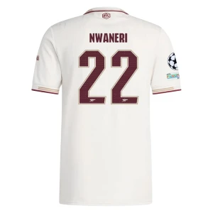 Fotbalové Dresy Arsenal FC Nwarei #22 Třetí Champions League 2025/26