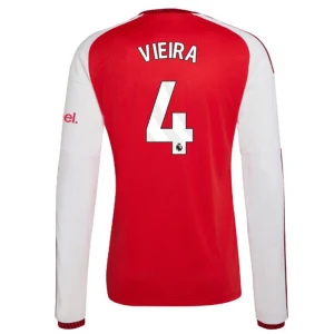 Fotbalové Dresy Arsenal FC Vieira #4 Domácí 2026-27 Dlouhý Rukáv