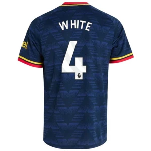 Fotbalové Dresy Arsenal FC White #4 Venkovní 2026-27