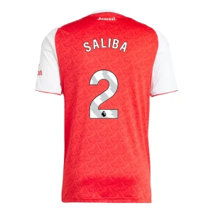 Fotbalové Dresy Arsenal FC William Saliba #2 Domácí 2025/26