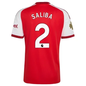 Fotbalové Dresy Arsenal FC William Saliba #2 Domácí 2026-27