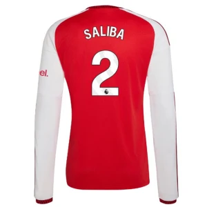 Fotbalové Dresy Arsenal FC William Saliba #2 Domácí 2026-27 Dlouhý Rukáv