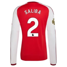 Fotbalové Dresy Arsenal FC William Saliba #2 Domácí 2026-27 Dlouhý Rukáv