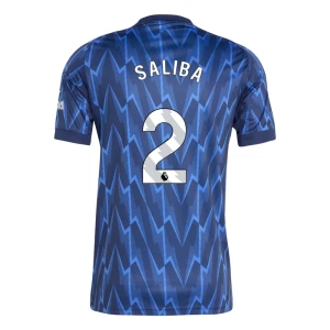 Fotbalové Dresy Arsenal FC William Saliba #2 Venkovní 2025/26