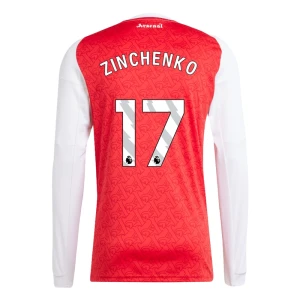 Fotbalové Dresy Arsenal FC Zinchenko #17 Domácí 2025/26 Dlouhý Rukáv