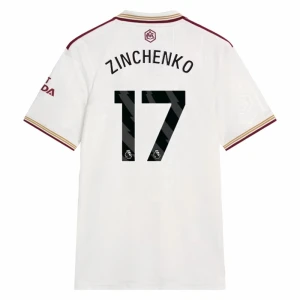 Fotbalové Dresy Arsenal FC Zinchenko #17 Třetí 2025/26