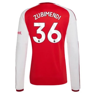 Fotbalové Dresy Arsenal FC Zubimendi #36 Domácí 2026-27 Dlouhý Rukáv