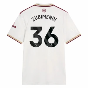 Fotbalové Dresy Arsenal FC Zubimendi #36 Třetí 2025/26