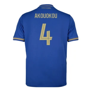 Fotbalové Dresy AS Monaco Akouokou #4 Venkovní 2025/26