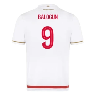 Fotbalové Dresy AS Monaco Balogun #9 Domácí 2025/26