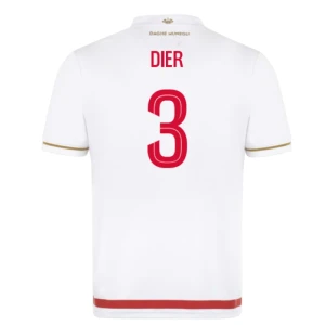 Fotbalové Dresy AS Monaco Dier #3 Domácí 2025/26