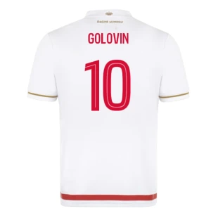 Fotbalové Dresy AS Monaco Golovin #10 Domácí 2025/26