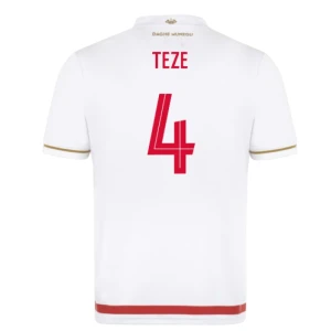 Fotbalové Dresy AS Monaco Teze #4 Domácí 2025/26