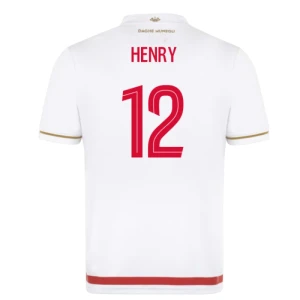 Fotbalové Dresy AS Monaco Thierry Henry #12 Domácí 2025/26