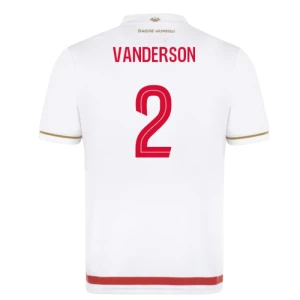 Fotbalové Dresy AS Monaco Vanderson #2 Domácí 2025/26