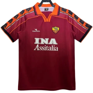 Fotbalové Dresy AS Roma 1998-99 Retro Domácí