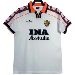 Fotbalové Dresy AS Roma 1998-99 Retro Venkovní
