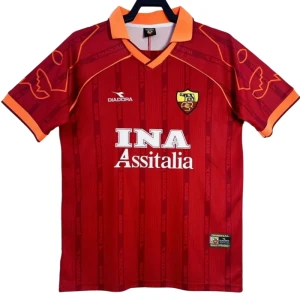 Fotbalové Dresy AS Roma 1999-00 Retro Domácí