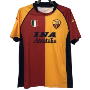 Fotbalové Dresy AS Roma 2000-01 Retro Domácí