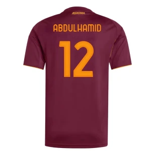 Fotbalové Dresy AS Roma Abdulhamid #12 Domácí 2025/26