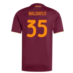 Fotbalové Dresy AS Roma Baldanzi #35 Domácí 2025/26