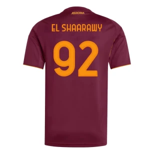 Fotbalové Dresy AS Roma El Shaarawy #92 Domácí 2025/26
