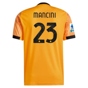 Fotbalové Dresy AS Roma Mancini 23 2025-26 Home Venkovní 2025/26