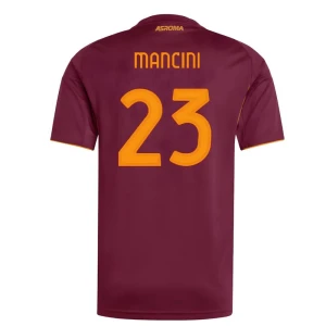 Fotbalové Dresy AS Roma Mancini #23 Domácí 2025/26