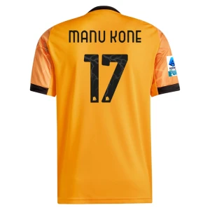 Fotbalové Dresy AS Roma Manu Kone #17 Venkovní 2025/26