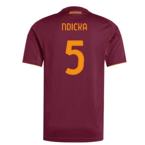 Fotbalové Dresy AS Roma Ndicka #5 Domácí 2025/26